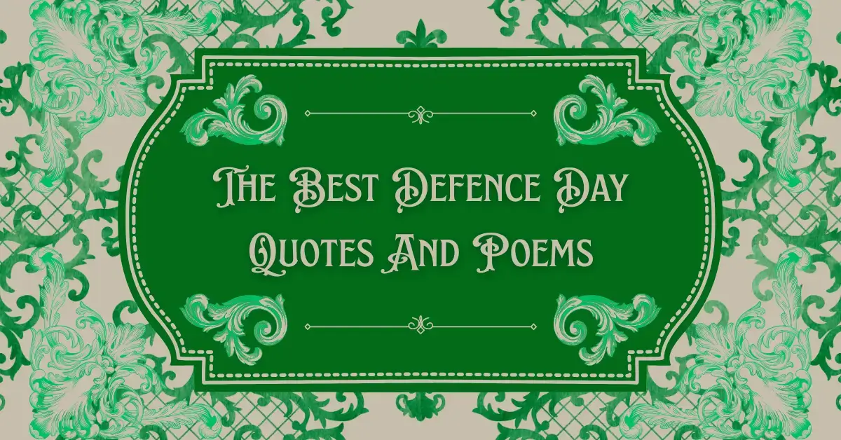 Defence Day Quotes